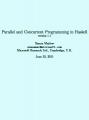Book cover: Parallel and Concurrent Programming in Haskell