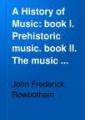 Small book cover: A History of Music