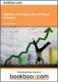 Small book cover: Statistics for Health, Life and Social Sciences