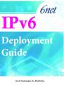 Book cover: An IPv6 Deployment Guide