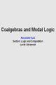 Small book cover: Coalgebras and Modal Logic