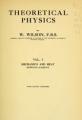 Book cover: Theoretical Physics