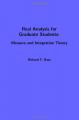 Book cover: Real Analysis for Graduate Students: Measure and Integration Theory