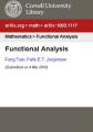 Small book cover: Functional Analysis