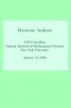 Small book cover: Harmonic Analysis
