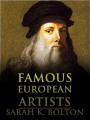 Book cover: Famous European Artists