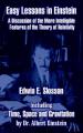 Book cover: Easy Lessons in Einstein