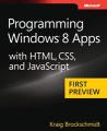 Small book cover: Programming Windows Store Apps with HTML, CSS, and JavaScript