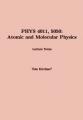 Small book cover: Atomic and Molecular Physics