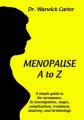 Small book cover: Menopause A to Z