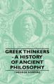 Book cover: Greek Thinkers: A History of Ancient Philosophy