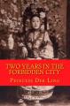 Book cover: Two Years in the Forbidden City