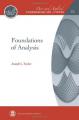 Book cover: The Foundations of Analysis