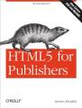 Book cover: HTML5 for Publishers