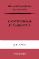 Book cover: Constitutional Fundamentals