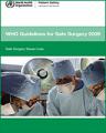 Book cover: WHO Guidelines for Safe Surgery 2009