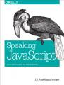 Book cover: Speaking JavaScript