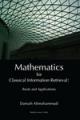 Small book cover: Mathematics for Classical Information Retrieval