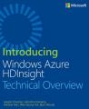 Book cover: Introducing Microsoft Azure HDInsight