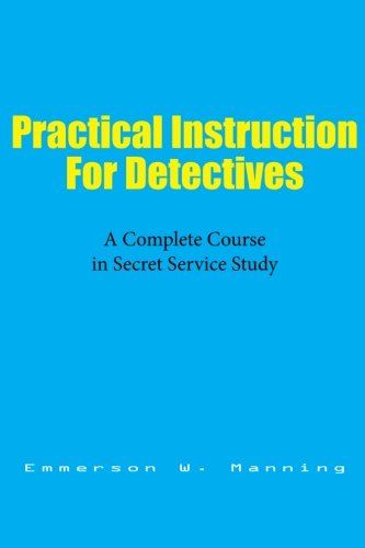 Large book cover: Practical Instruction for Detectives