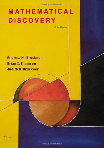 Large book cover: Mathematical Discovery