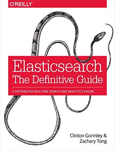 Large book cover: Elasticsearch: The Definitive Guide