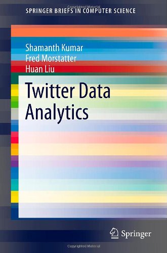 Large book cover: Twitter Data Analytics