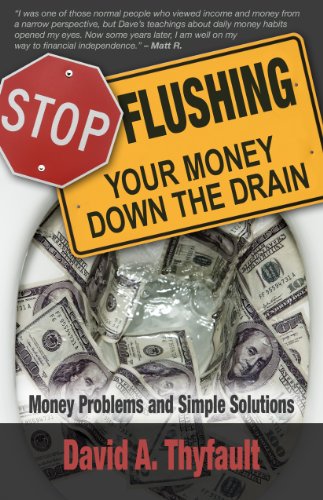 Large book cover: Stop Flushing Your Money Down the Drain