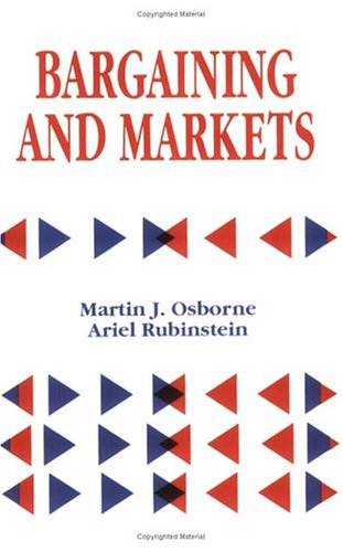 Large book cover: Bargaining and Markets