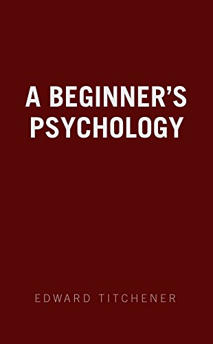 Large book cover: A Beginner's Psychology