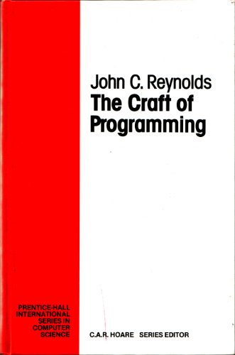 Large book cover: The Craft of Programming
