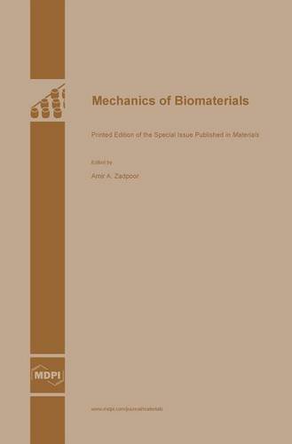Large book cover: Mechanics of Biomaterials