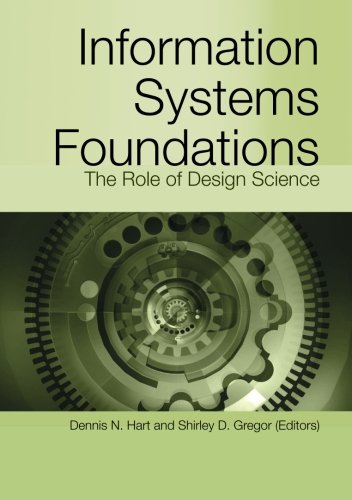 Large book cover: Information Systems Foundations: The Role of Design Science