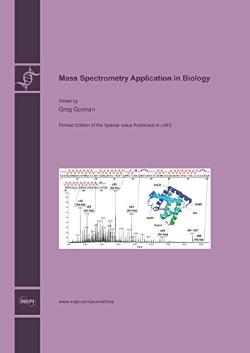 Large book cover: Mass Spectrometry Application in Biology