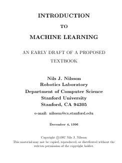 Large book cover: Introduction To Machine Learning
