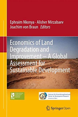 Large book cover: Economics of Land Degradation and Improvement