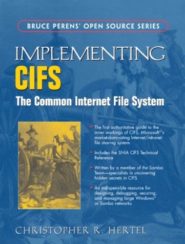 Large book cover: Implementing CIFS: The Common Internet File System