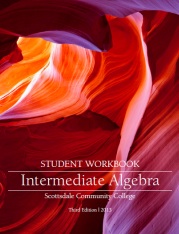 Large book cover: Intermediate Algebra