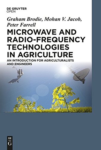 Large book cover: Microwave and Radio-Frequency Technologies in Agriculture