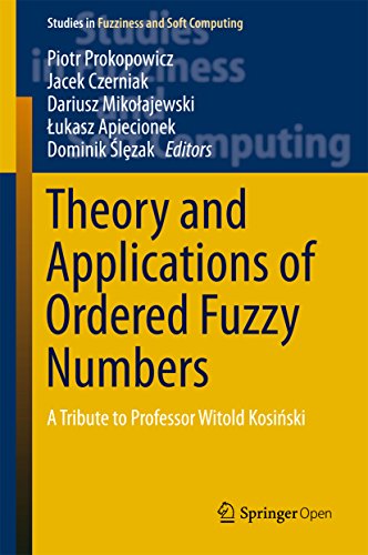 Large book cover: Theory and Applications of Ordered Fuzzy Numbers