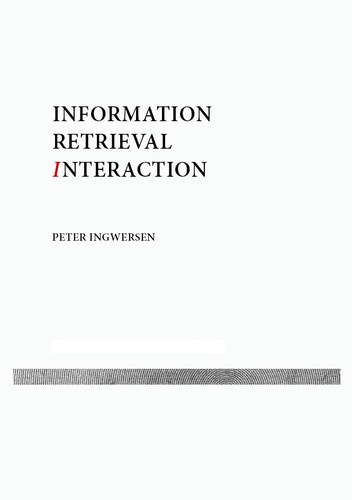 Large book cover: Information Retrieval Interaction