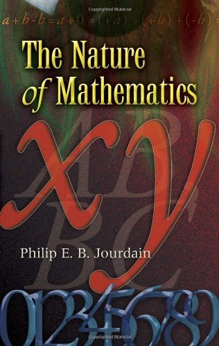 Large book cover: The Nature of Mathematics