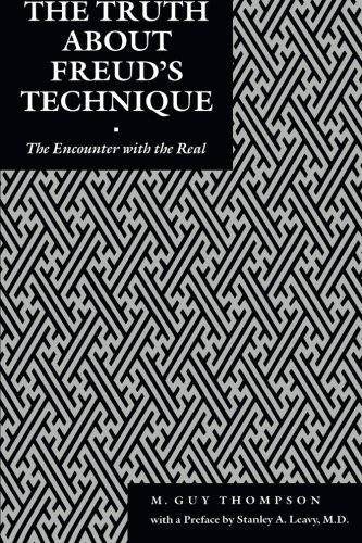 Large book cover: The Truth About Freud's Technique