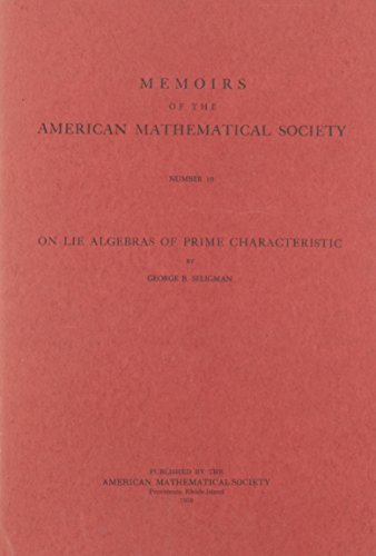 Large book cover: On Lie Algebras Of Prime Characteristic