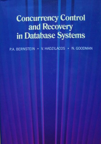 Large book cover: Concurrency Control and Recovery in Database Systems