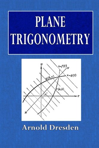 Large book cover: Plane Trigonometry
