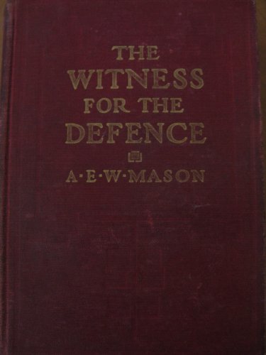 Large book cover: Witness for the Defence