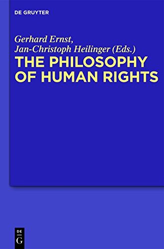 Large book cover: The Philosophy of Human Rights