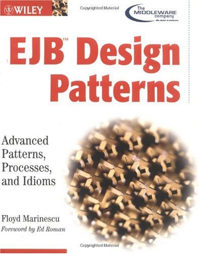 Large book cover: EJB Design Patterns: Advanced Patterns, Processes, and Idioms