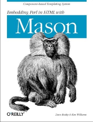 Large book cover: Embedding Perl in HTML With Mason